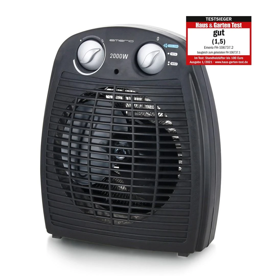 Emerio ventiliatoriaus šildytuvas FH-106737.2 (2000 W)