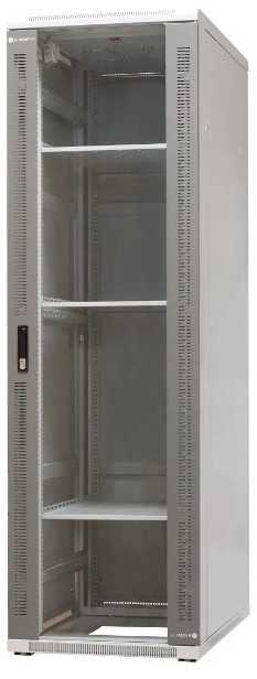 EMITERNET Free-standing frame cabinet EmiterNet Top, 42U, front door sheet metal/glass, 600x1000x1980mm (width/depth/height) EM/SH05D-6042
