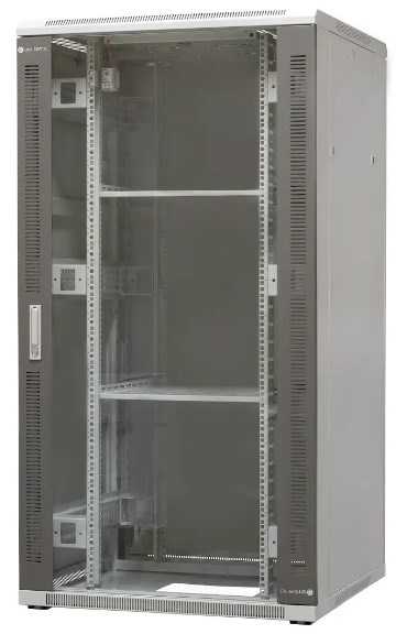 EmiterNet Stovima spinta 32U, priekinės durys metalas/stiklas, 800x800x1540mm (plotis/gylis/aukštis)