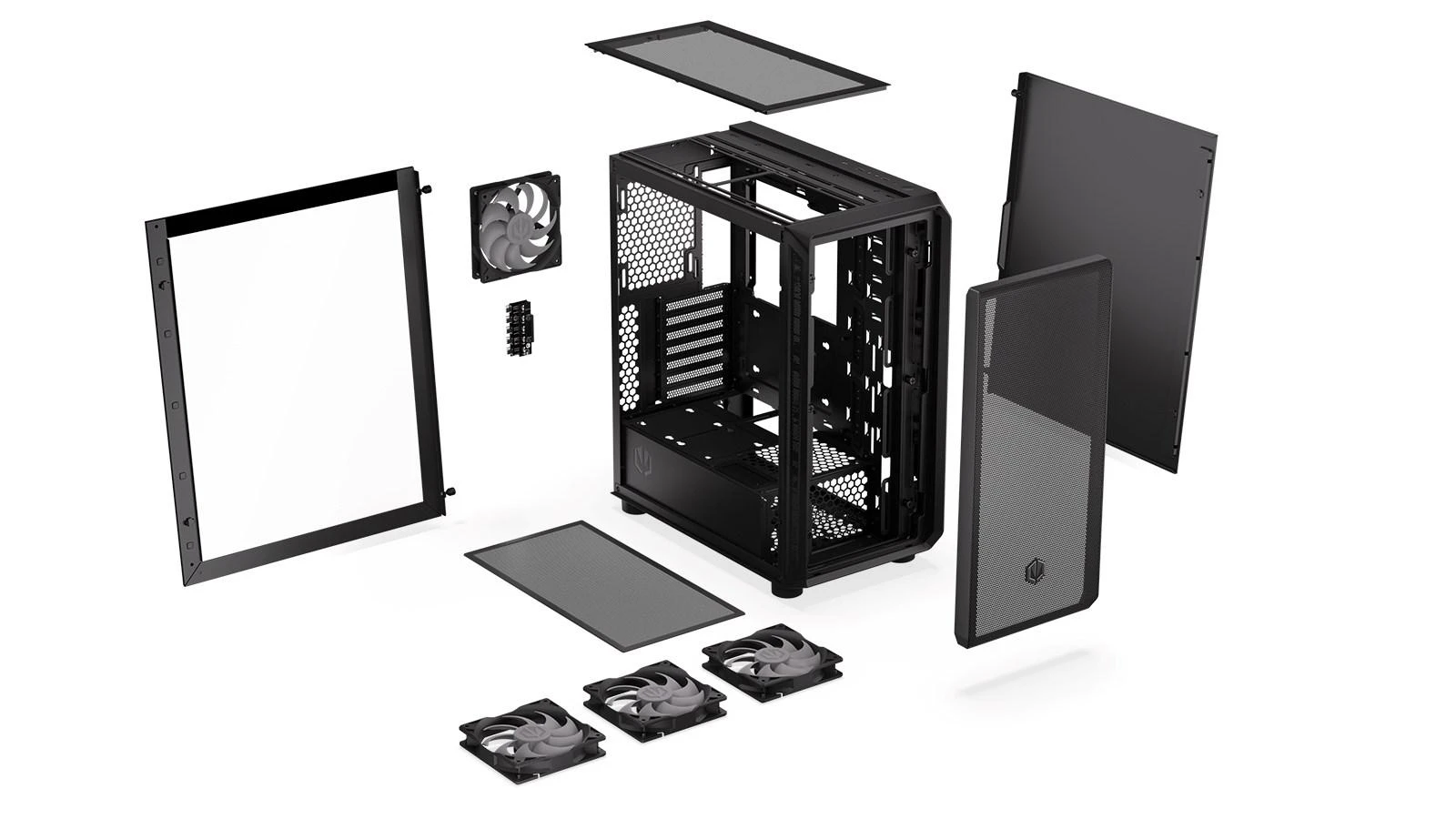 Coolingpl ENDORFY Arx 500 ARGB ATX kompiuterio dėklas