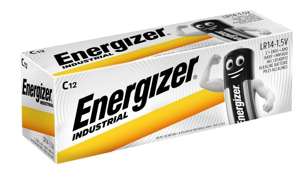 ENERGIZER BATTERY INDUSTRIAL PRO LR14 C R14 1.5V 12Vnt.
