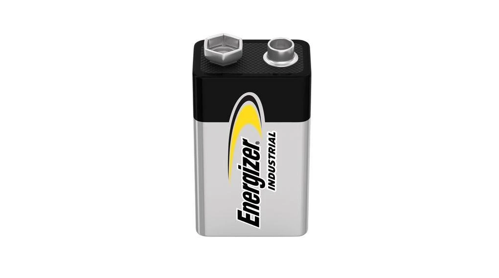 Energizer 9V baterija iš arti
