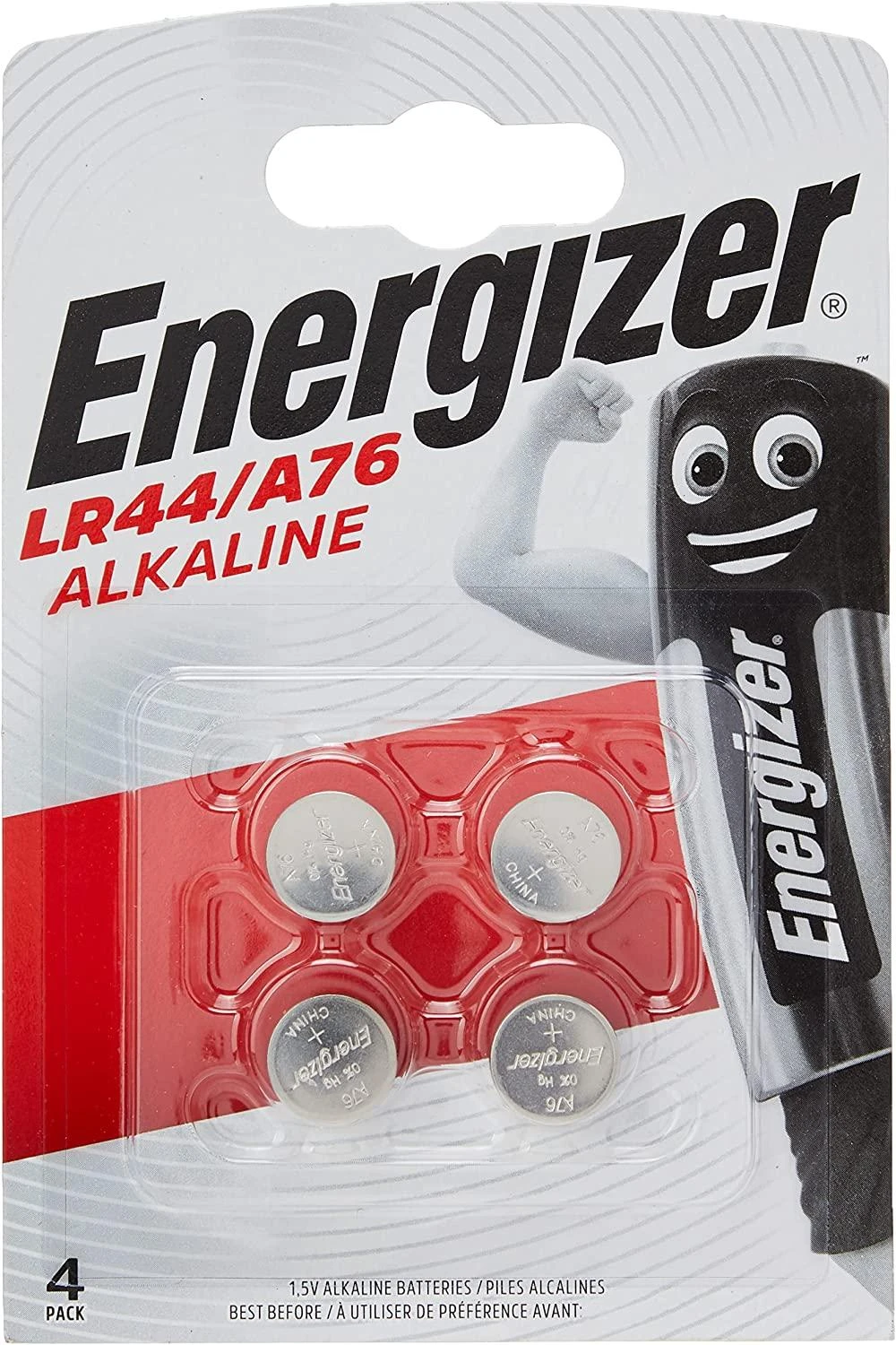 Element. Energizer Baterija LR44/A76 Alka