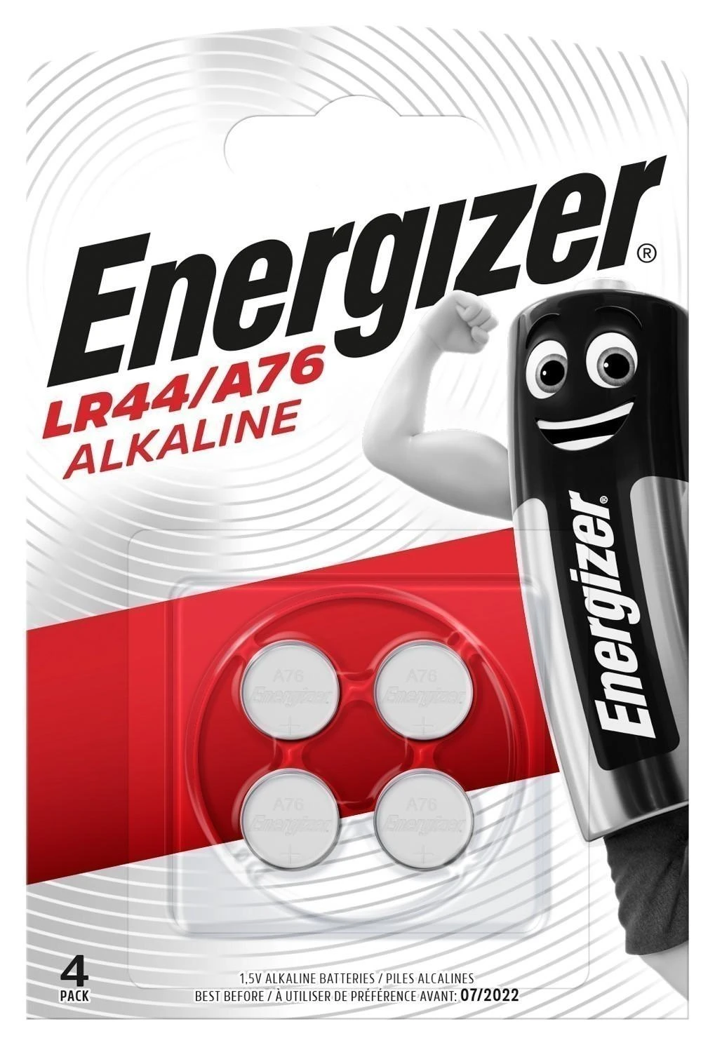 Element. Energizer Baterija LR44/A76 Alka