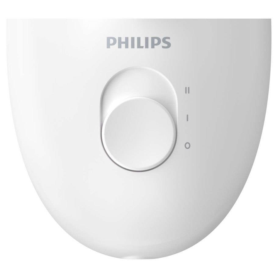 Philips Satinelle Essential Kompaktiškas laidinis epiliatorius BRE255/00