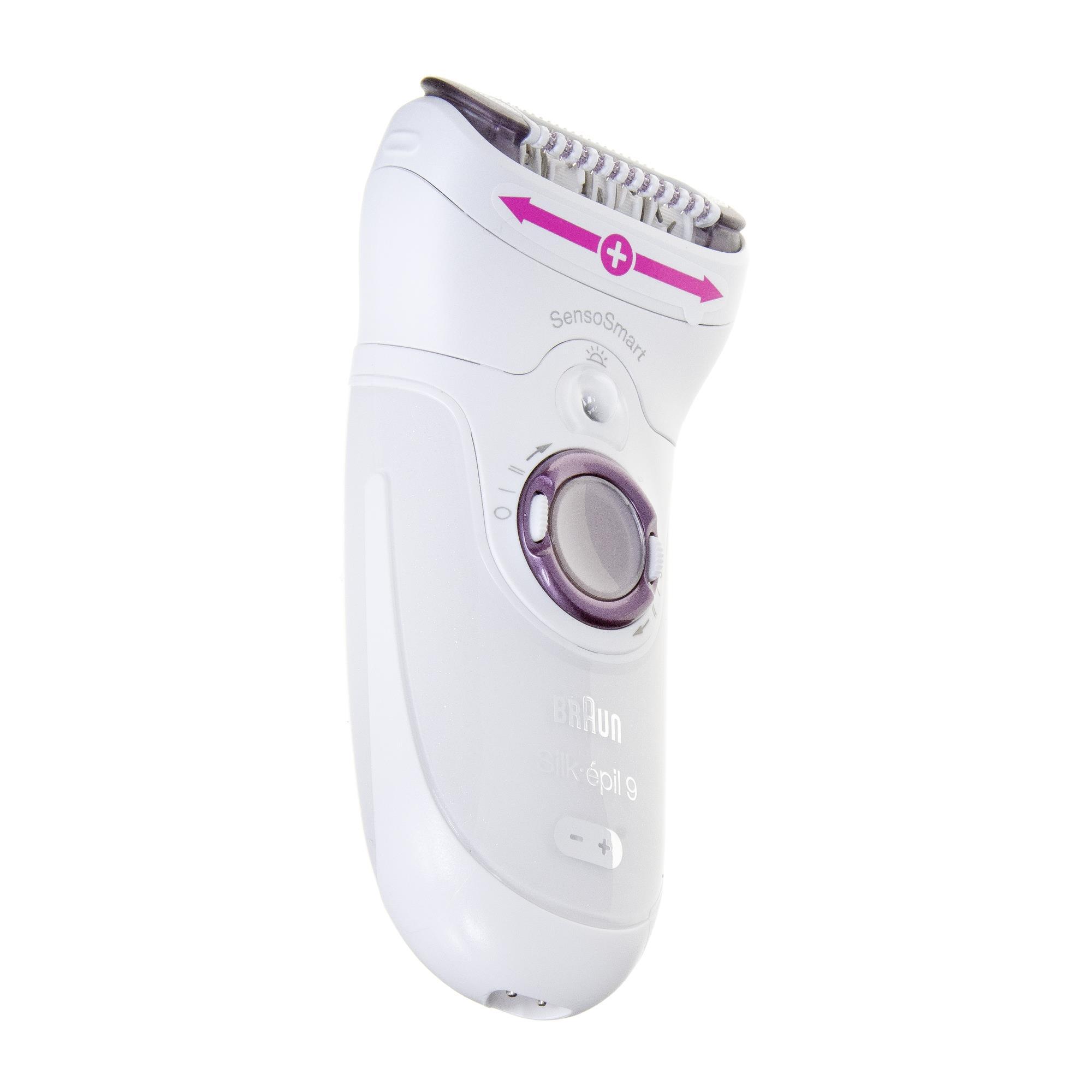 Braun Silképil 9 SensoSmart 9 / 700 Violetinė, Balta 40 pincetai