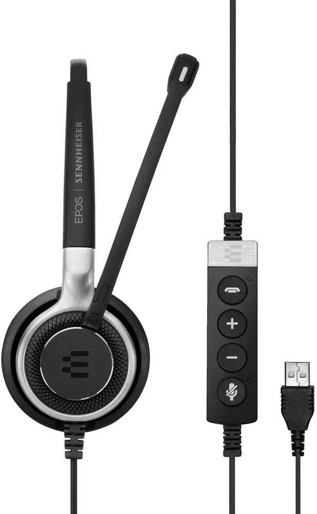EPOS SENNHEISER SC 660 USB LAIDINIS BINAURALUS Ausinės USB, IR IN-LINE SKAMBUČIŲ VALDYMAS MS