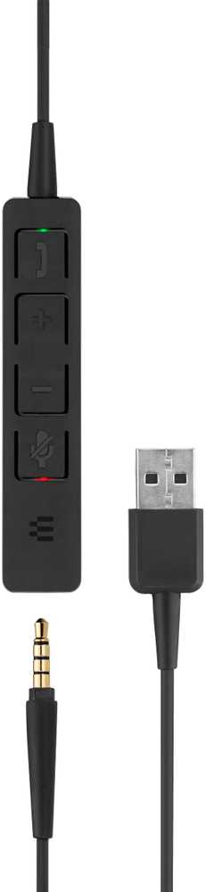 EPOS SENNHEISER SC 160 USB WIRED Ausinės BINAURAL INLINE CALL CONTROL MS |  Varle.lt