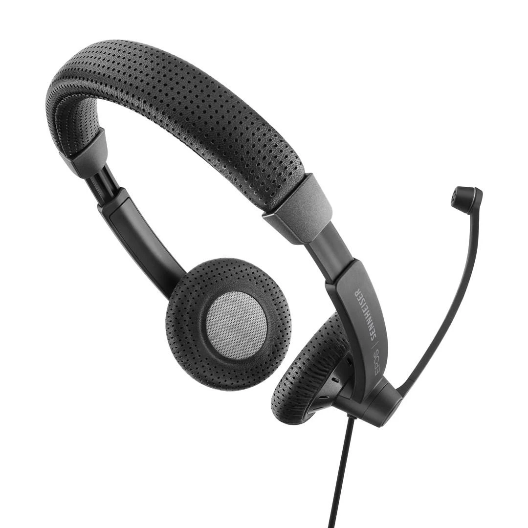 Epos Sennheiser SC 75 USB MS laidinės ausinės, Juodos