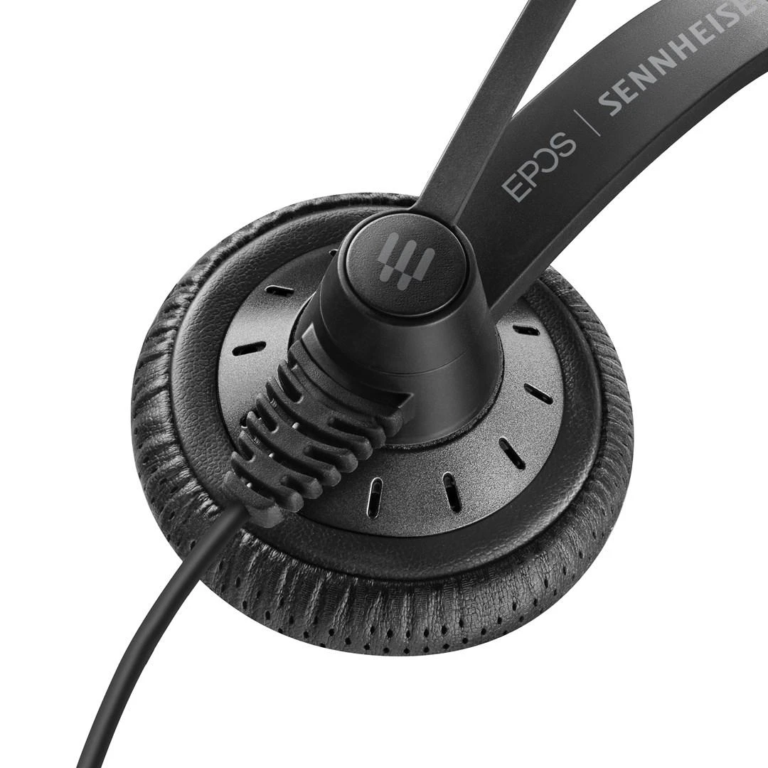 Epos Sennheiser SC 75 USB MS laidinės ausinės, Juodos