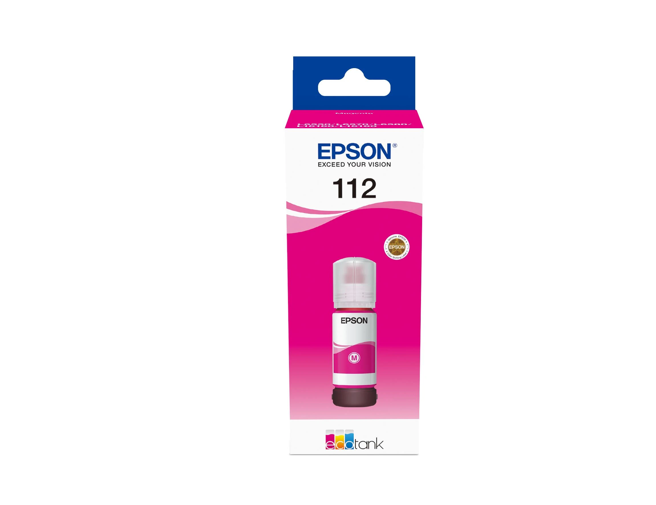 Epson 112 EcoTank pigmentas | C13T06C34A | Rašalo butelis | Magenta
