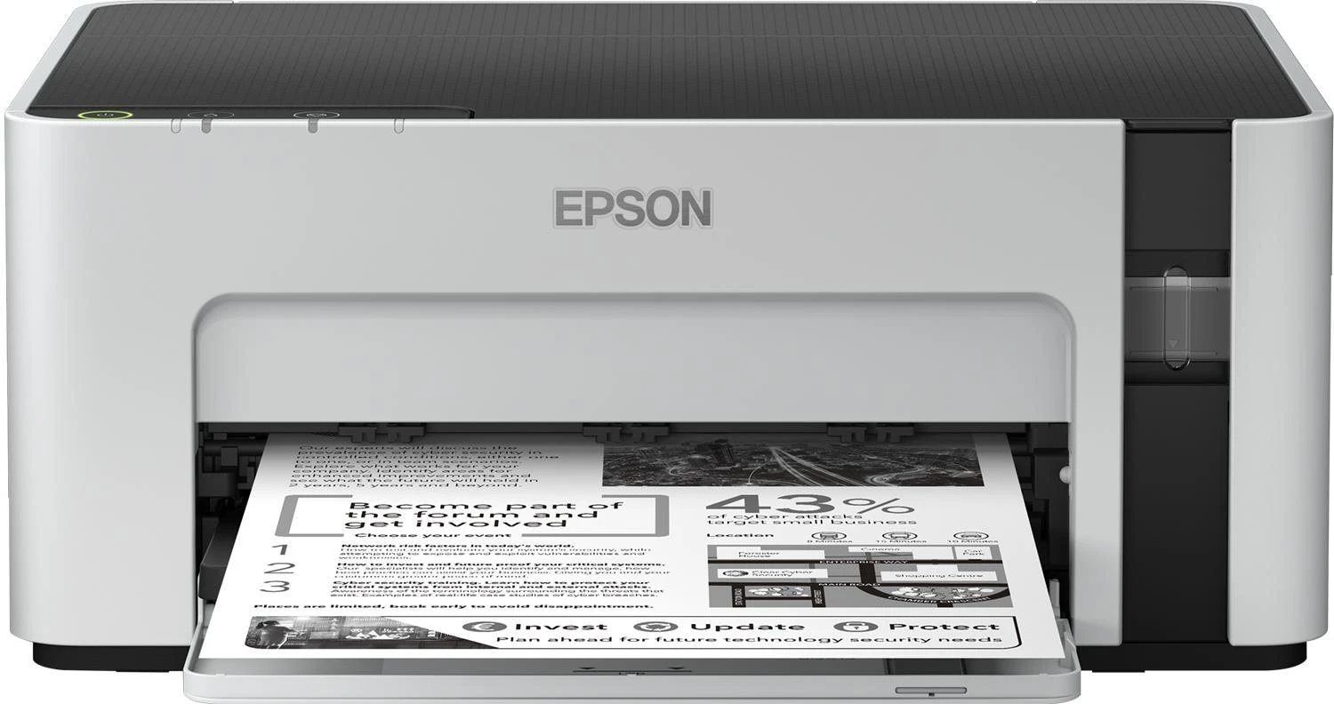 Epson | „EcoTank M1100“ | Rašalinis | Nespalvotas | Standartinis | Pilkas