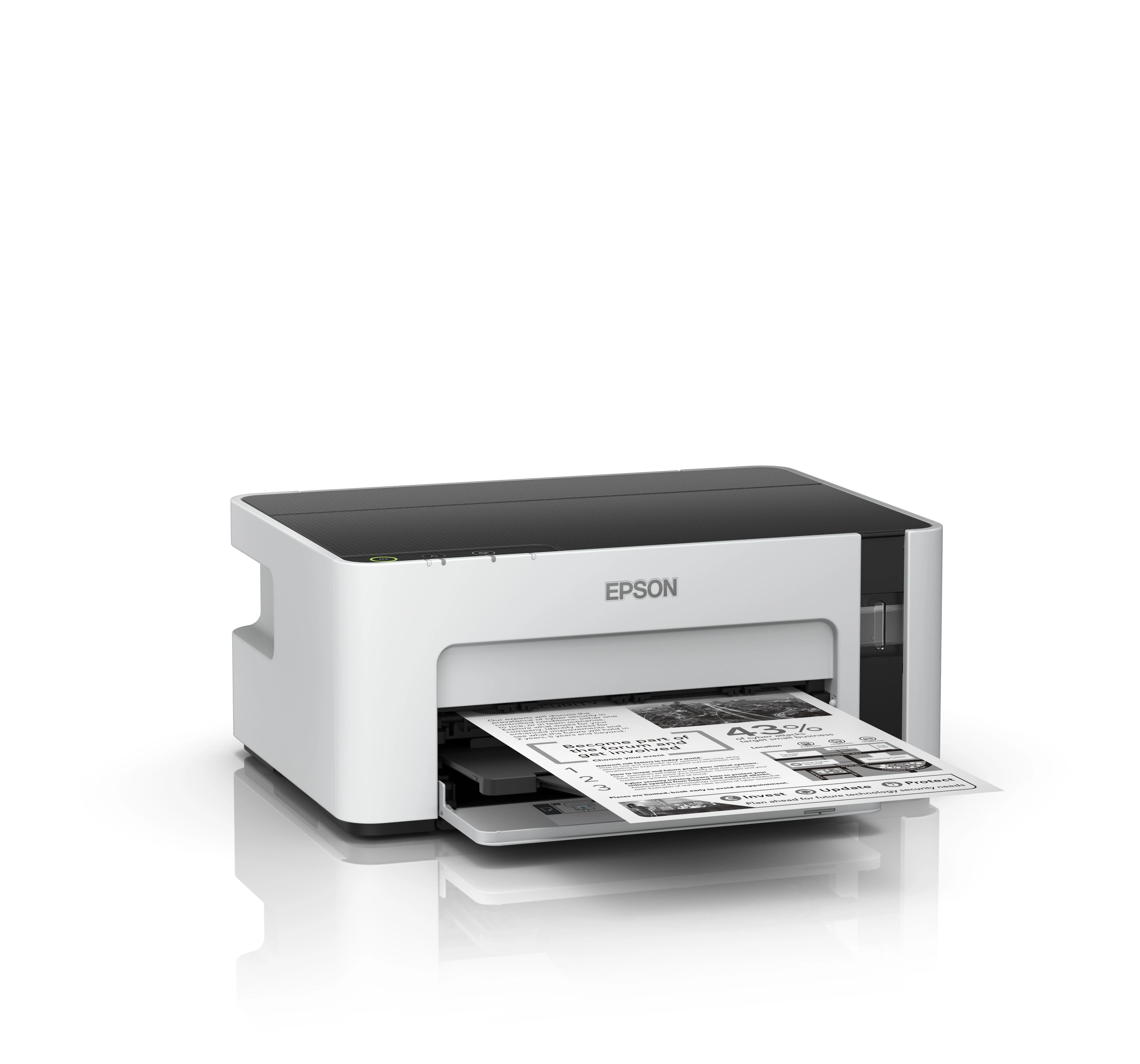 Epson | „EcoTank M1100“ | Rašalinis | Nespalvotas | Standartinis | Pilkas