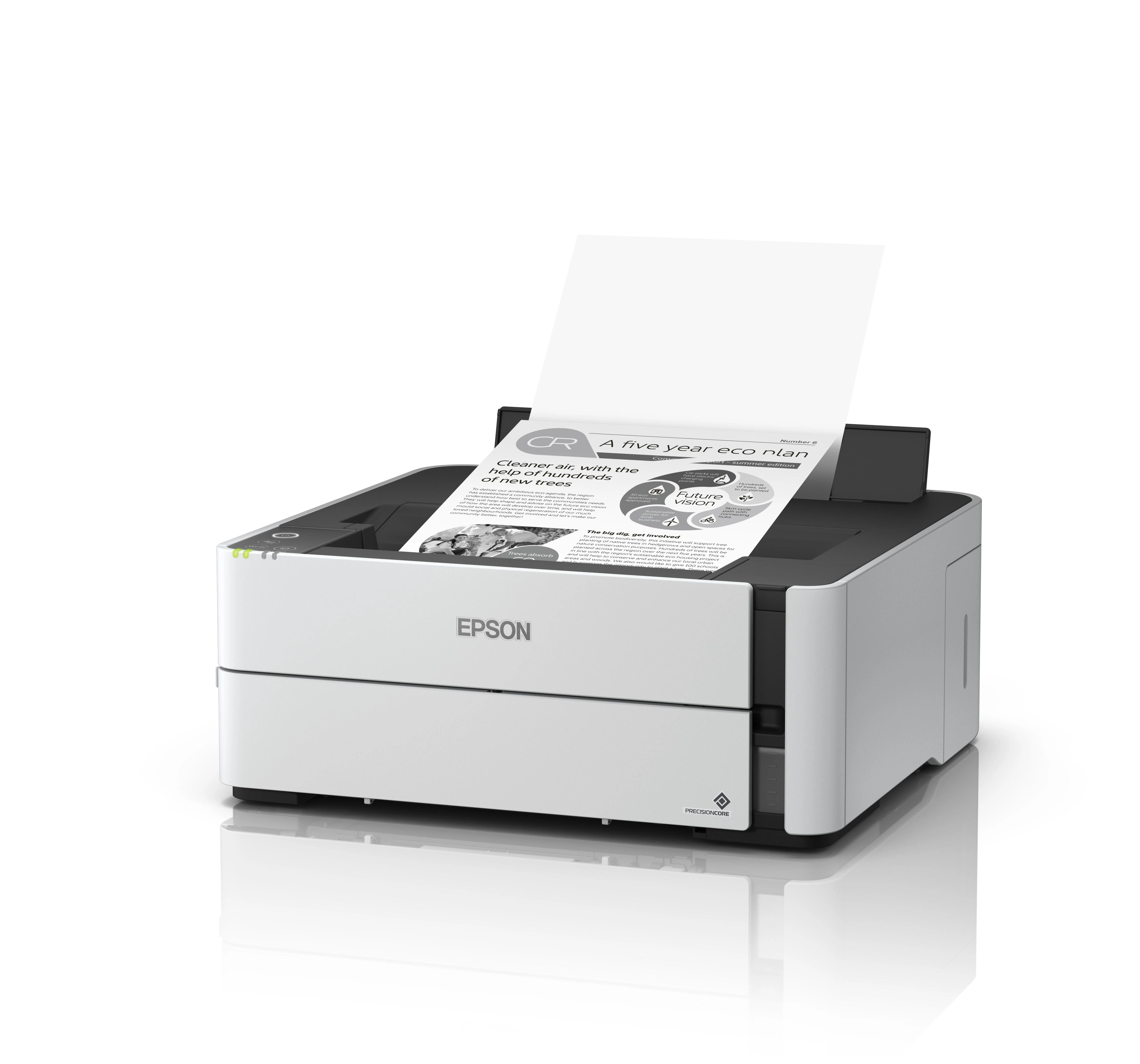 Spausdintuvas Epson | EcoTank M1180 | Rašalinis | aš | A4 | Wi-Fi | Pilkas