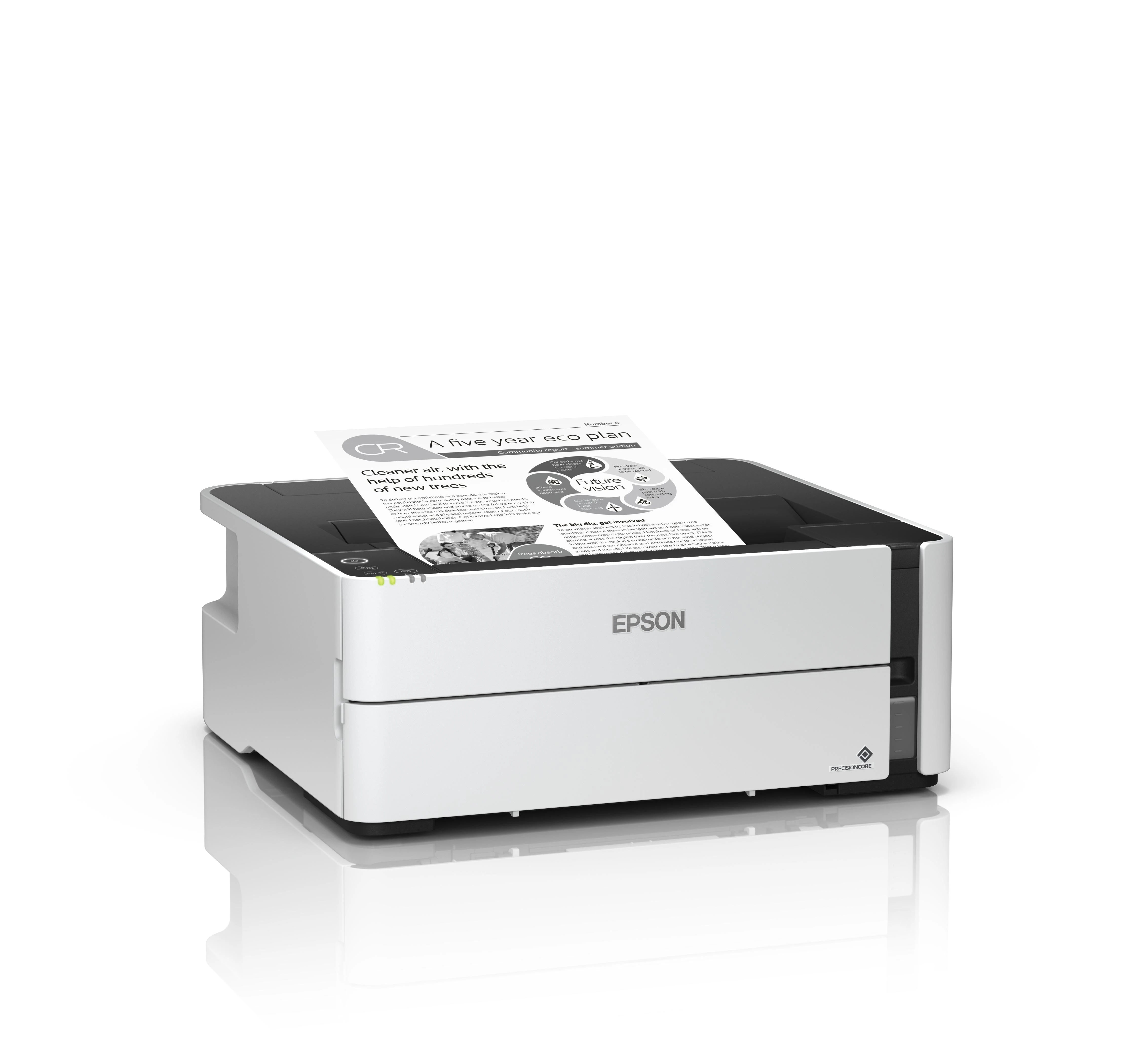 Spausdintuvas Epson | EcoTank M1180 | Rašalinis | aš | A4 | Wi-Fi | Pilkas