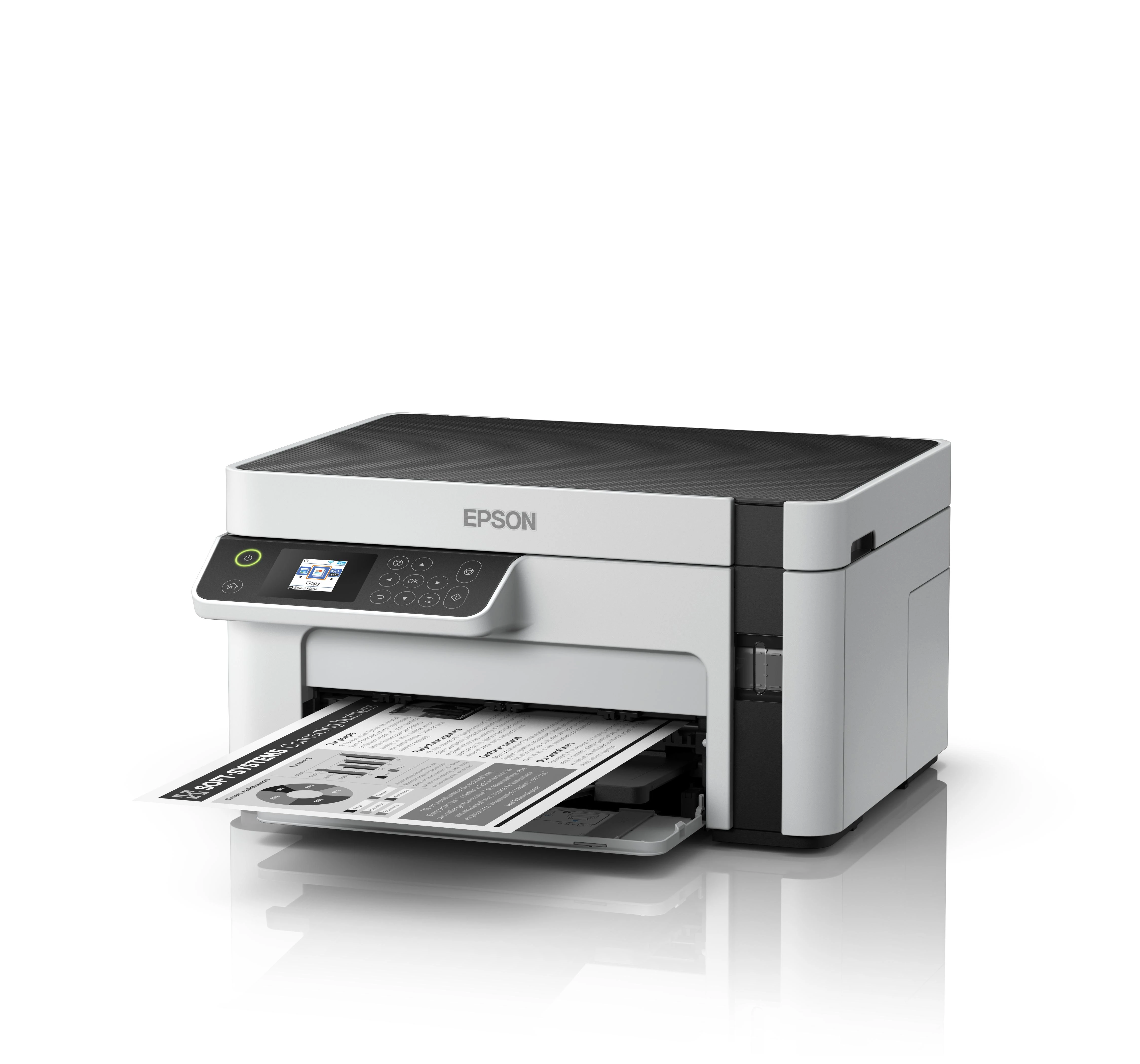 Epson | Daugiafunkcinis compact spausdintuvas | EcoTank M2120 | Inkjet | Mono | A4 | Wi-Fi | Baltas