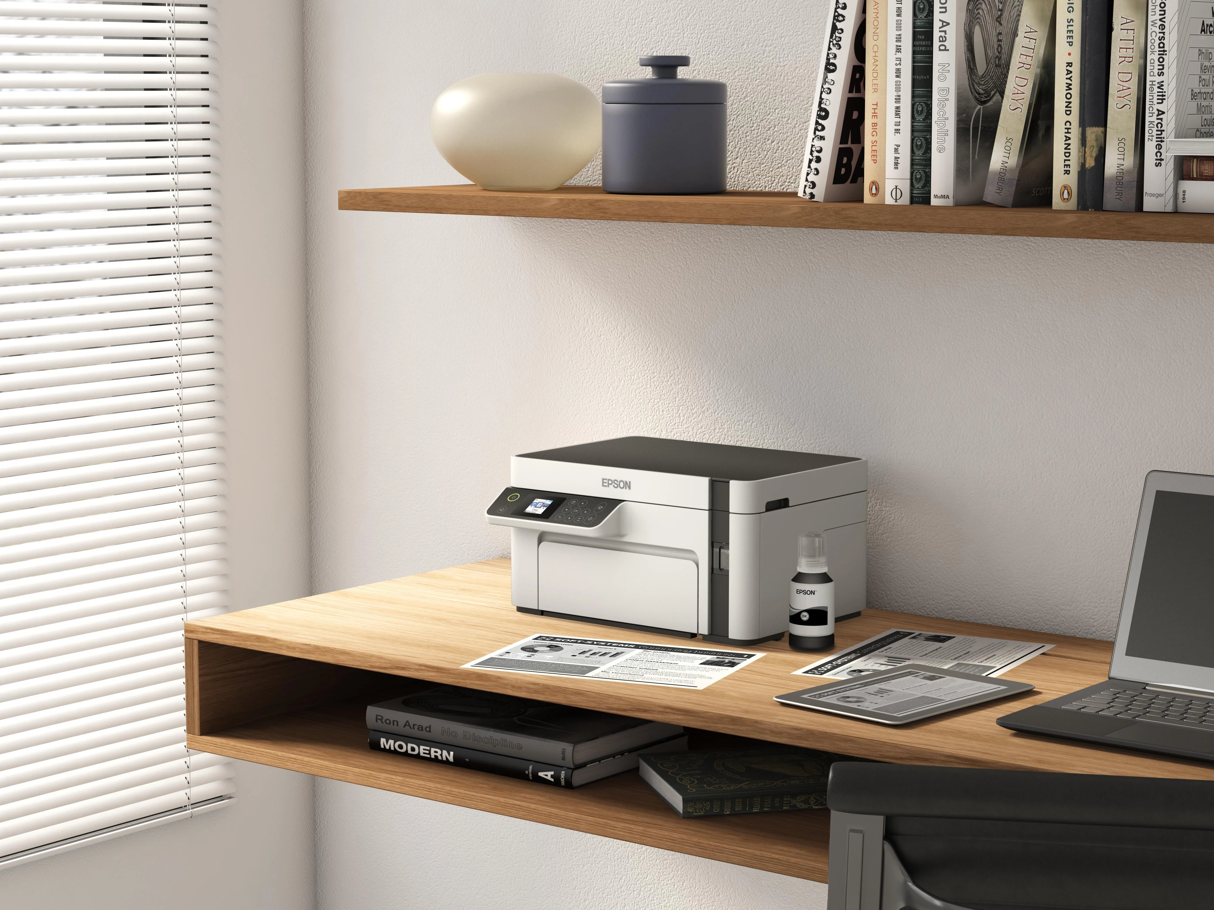 Epson | Daugiafunkcinis compact spausdintuvas | EcoTank M2120 | Inkjet | Mono | A4 | Wi-Fi | Baltas