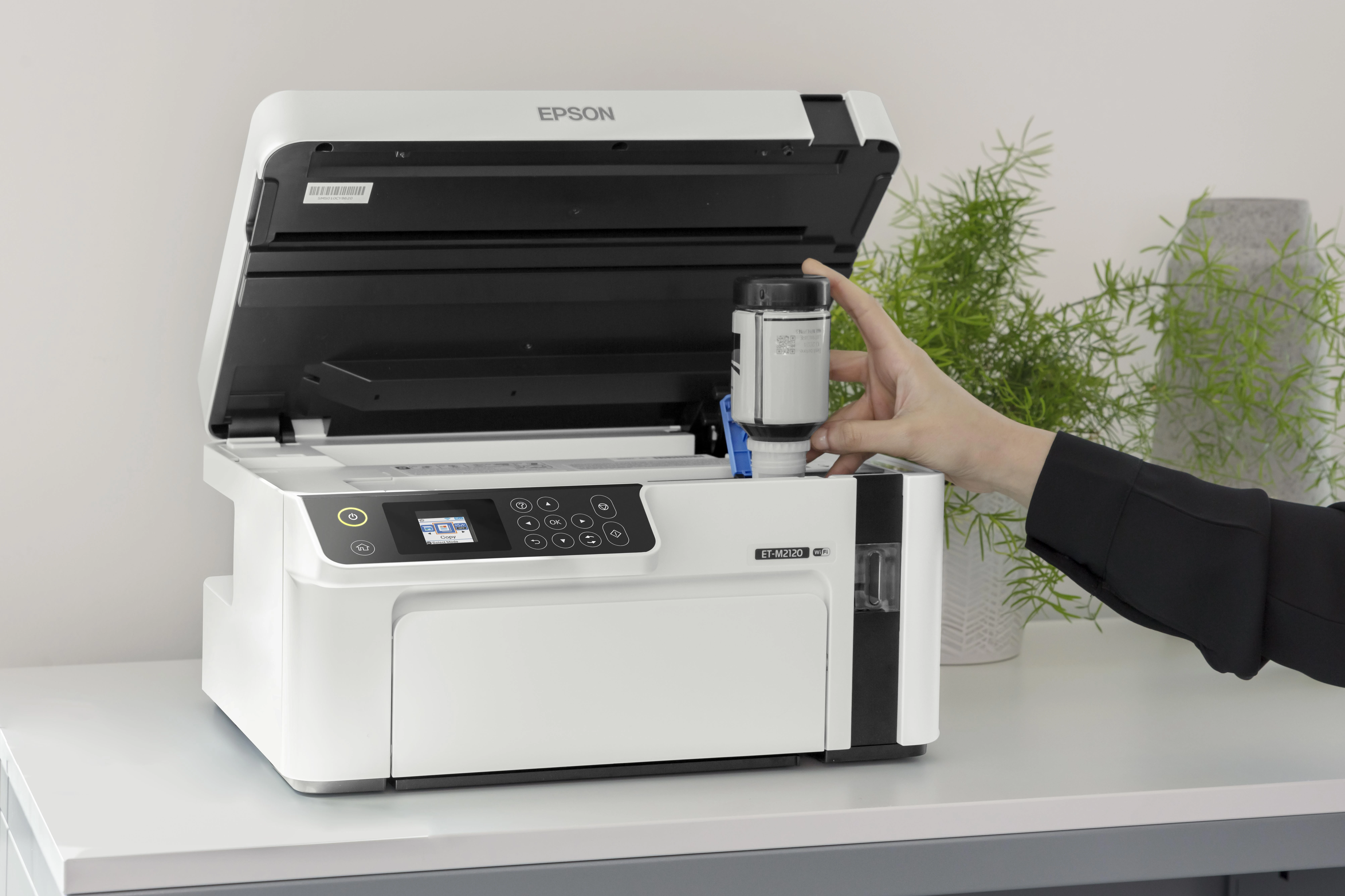Epson | Daugiafunkcinis compact spausdintuvas | EcoTank M2120 | Inkjet | Mono | A4 | Wi-Fi | Baltas