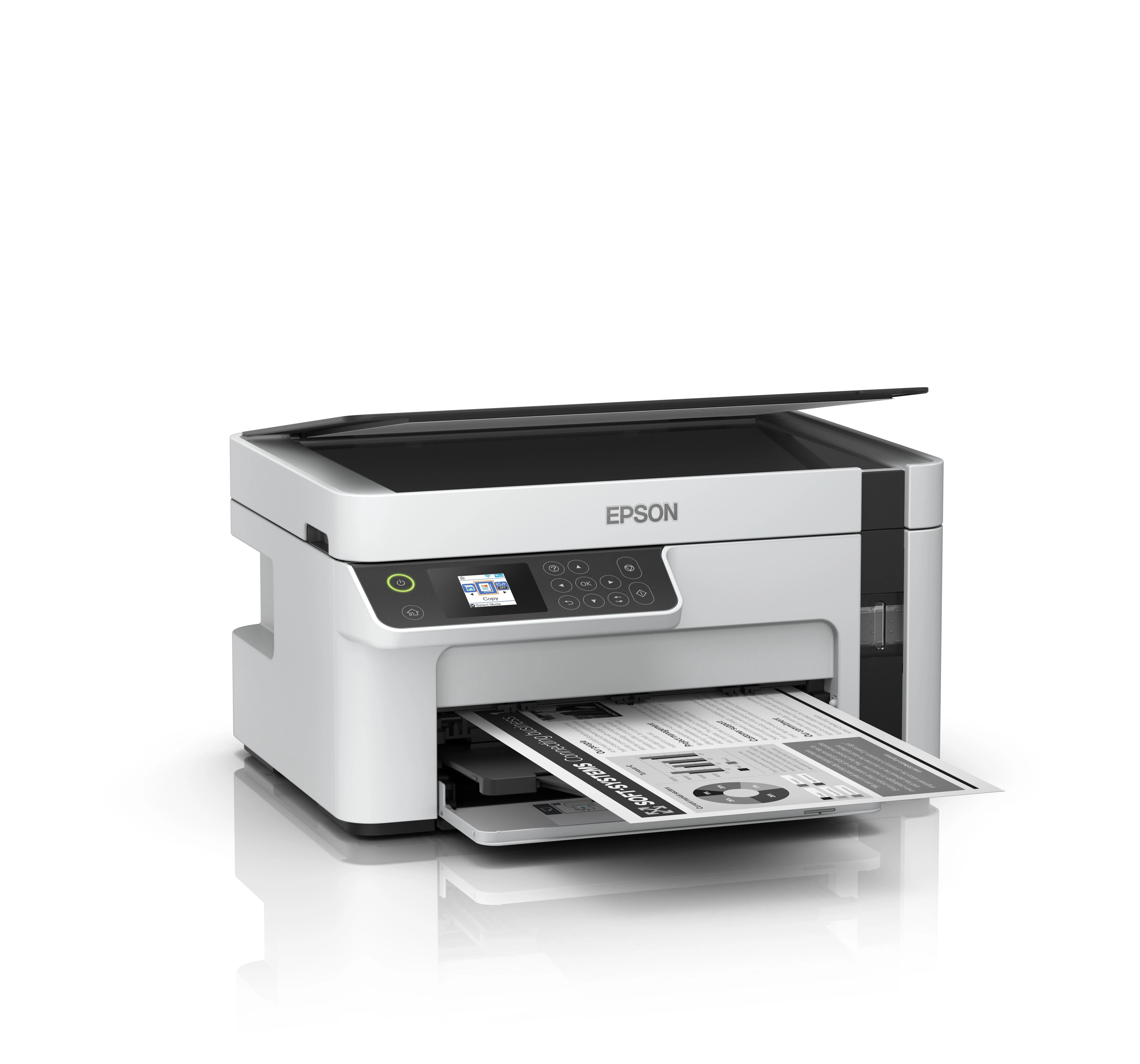 Epson | Daugiafunkcinis compact spausdintuvas | EcoTank M2120 | Inkjet | Mono | A4 | Wi-Fi | Baltas