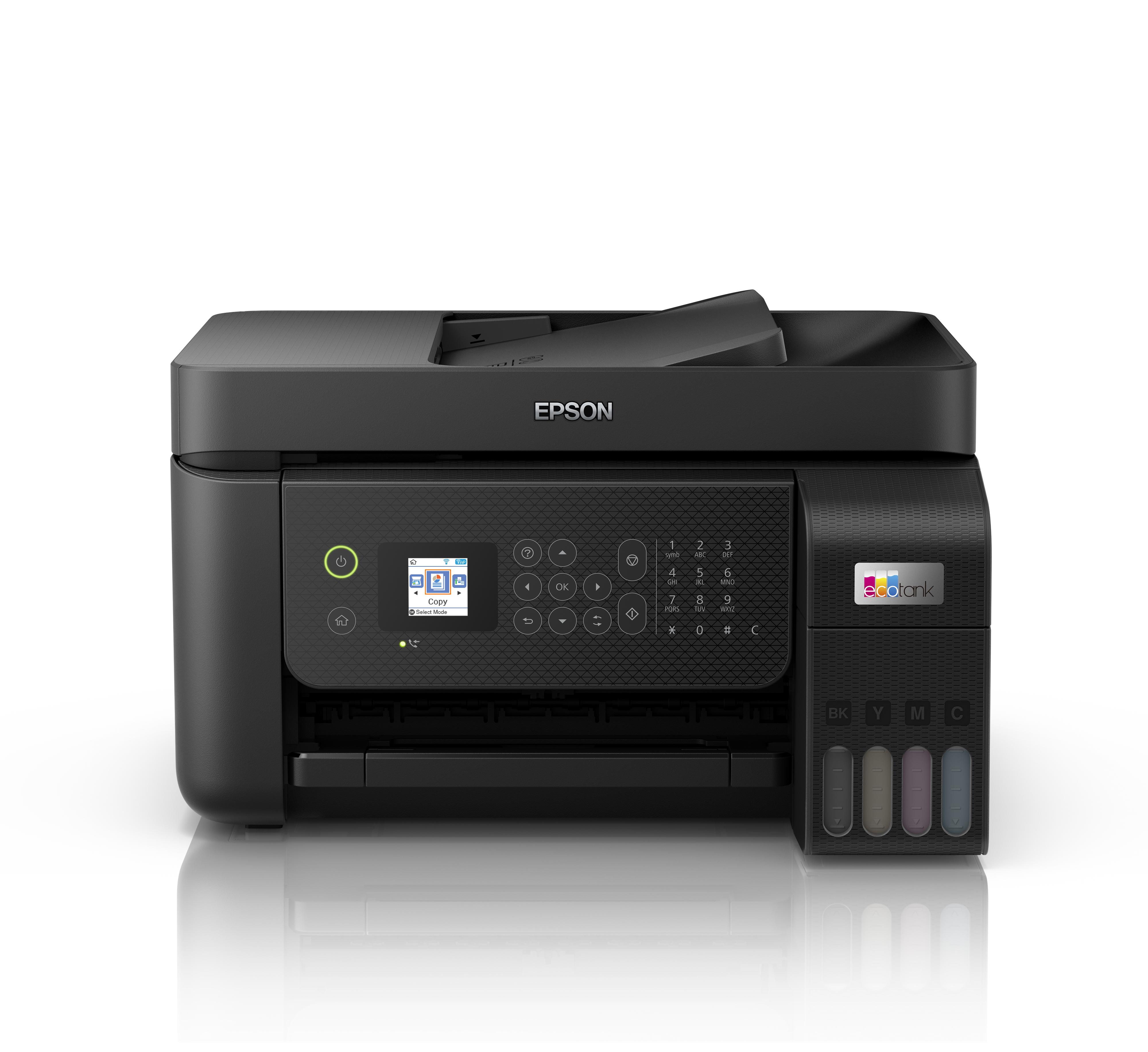 Spausdintuvas Epson daugiafunkcis įrenginys EcoTank L5290 Contact image  sensor (CIS), 4-in-1, Wi-Fi, Juodas | Varle.lt