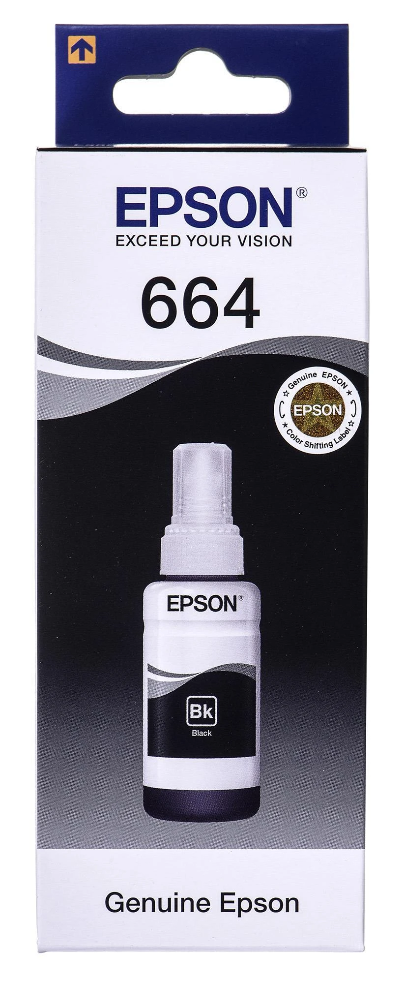 EPSON T6641 juodos spalvos rašalinė