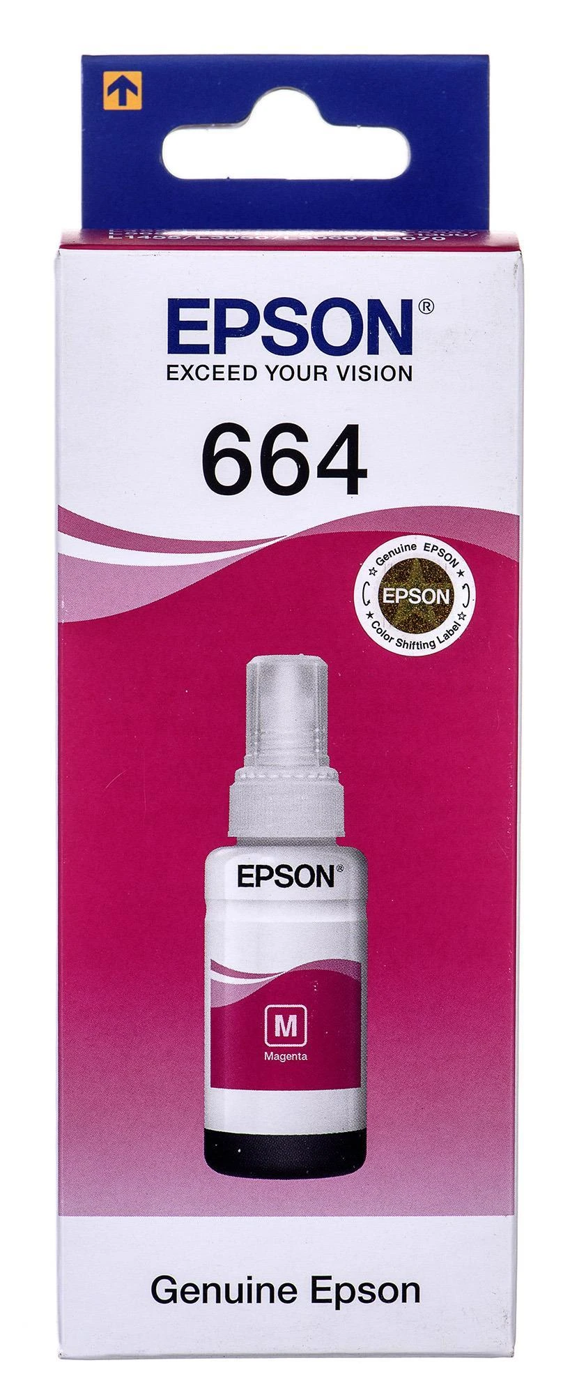 EPSON T6643 rausvos spalvos rašalinė