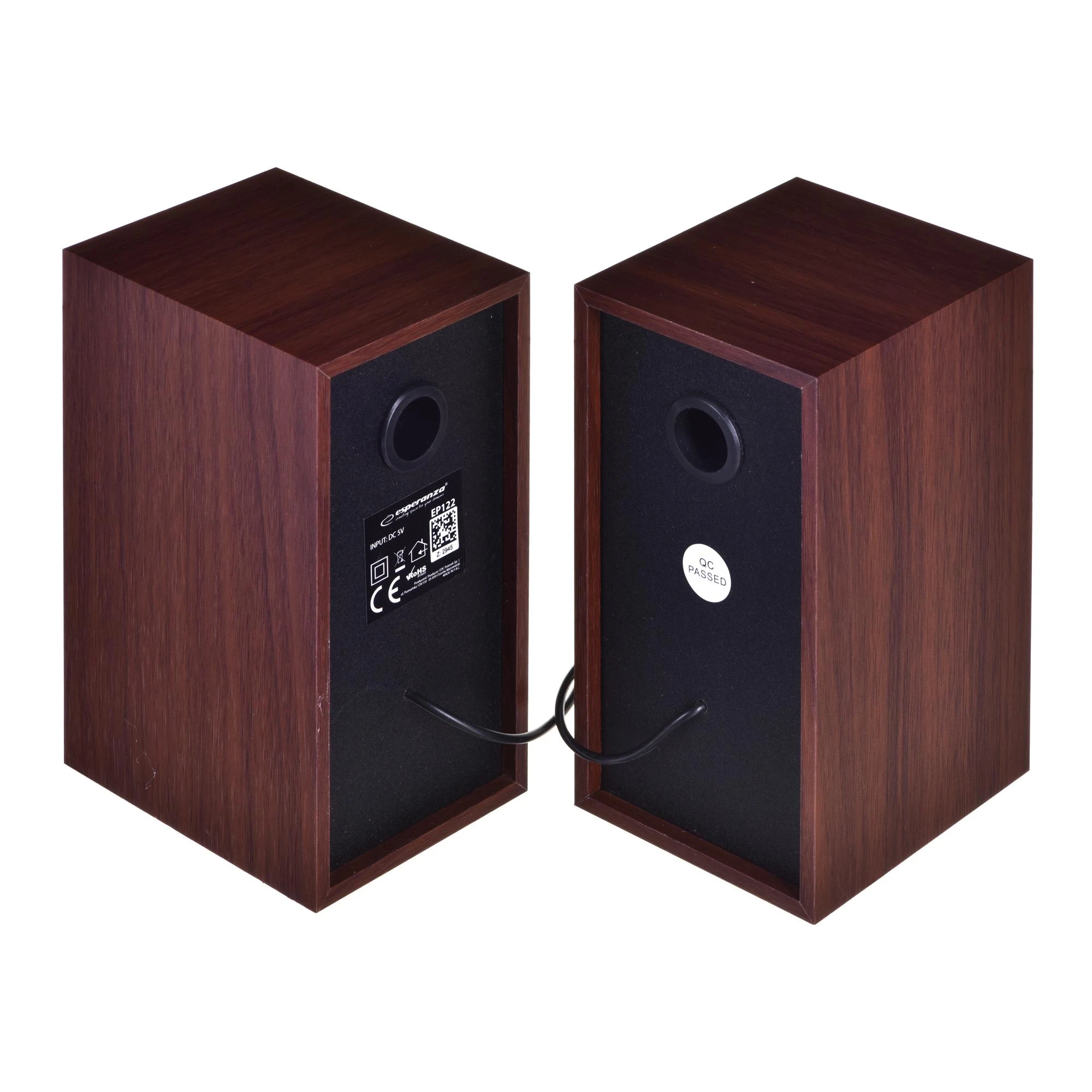 Kompiuterio kolonėlės Esperanza EP122 2.0 liaudies kolonėlės, maitinamos iš USB
