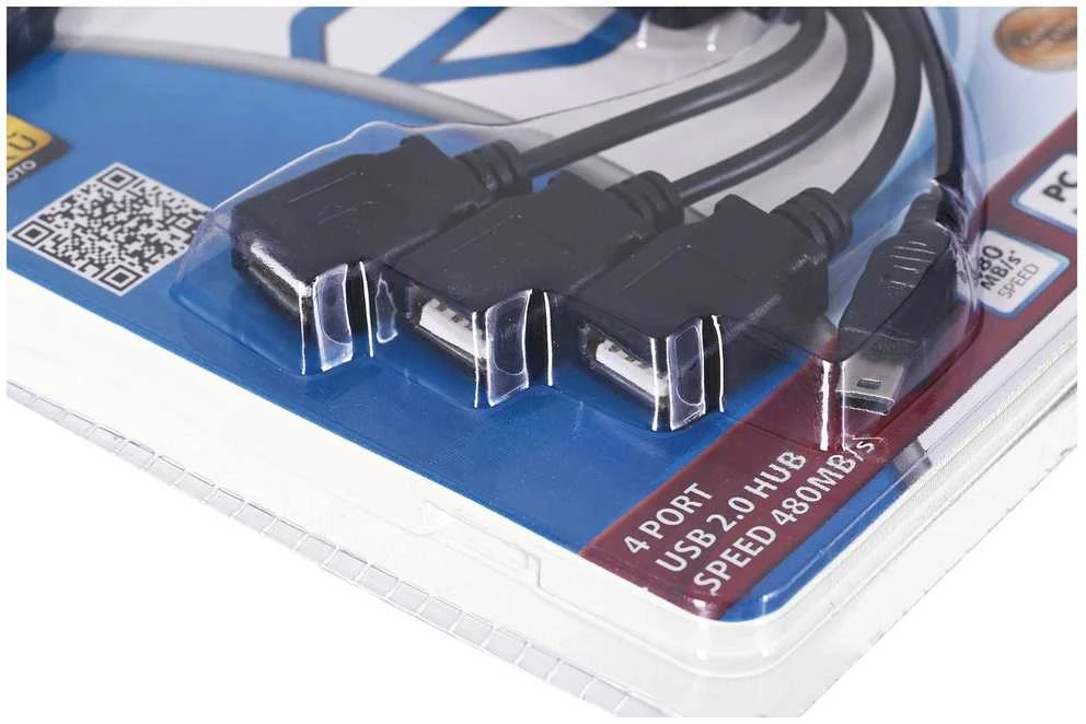 Šakotuvas USB 2.0 4 prievadų Esperanza EA-114
