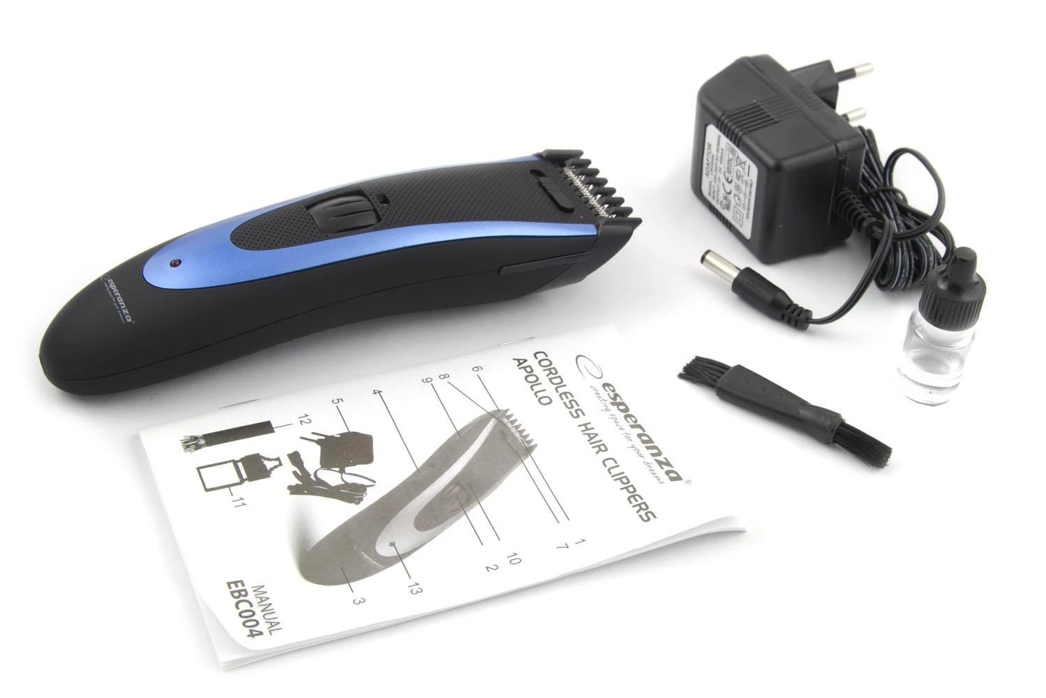 Shaver for cutting Esperanza EBC004 Apollo (juodos spalvos)