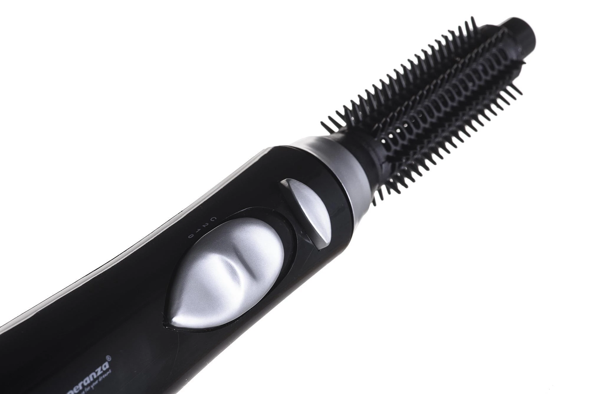 Rotating hair brush for hair Esperanza Nefertiti EBL001K (400W, juodos spalvos)