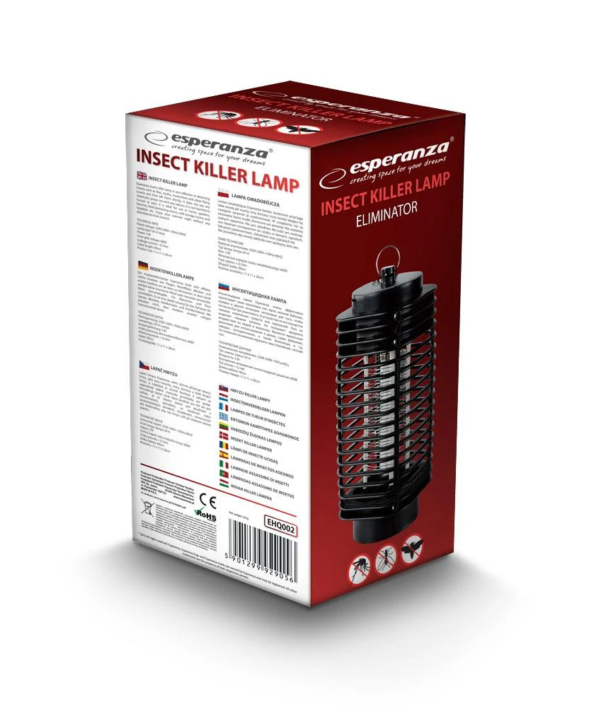 Noveen ESPERANZA INSECT KILLER LAMP ELIMINATOR