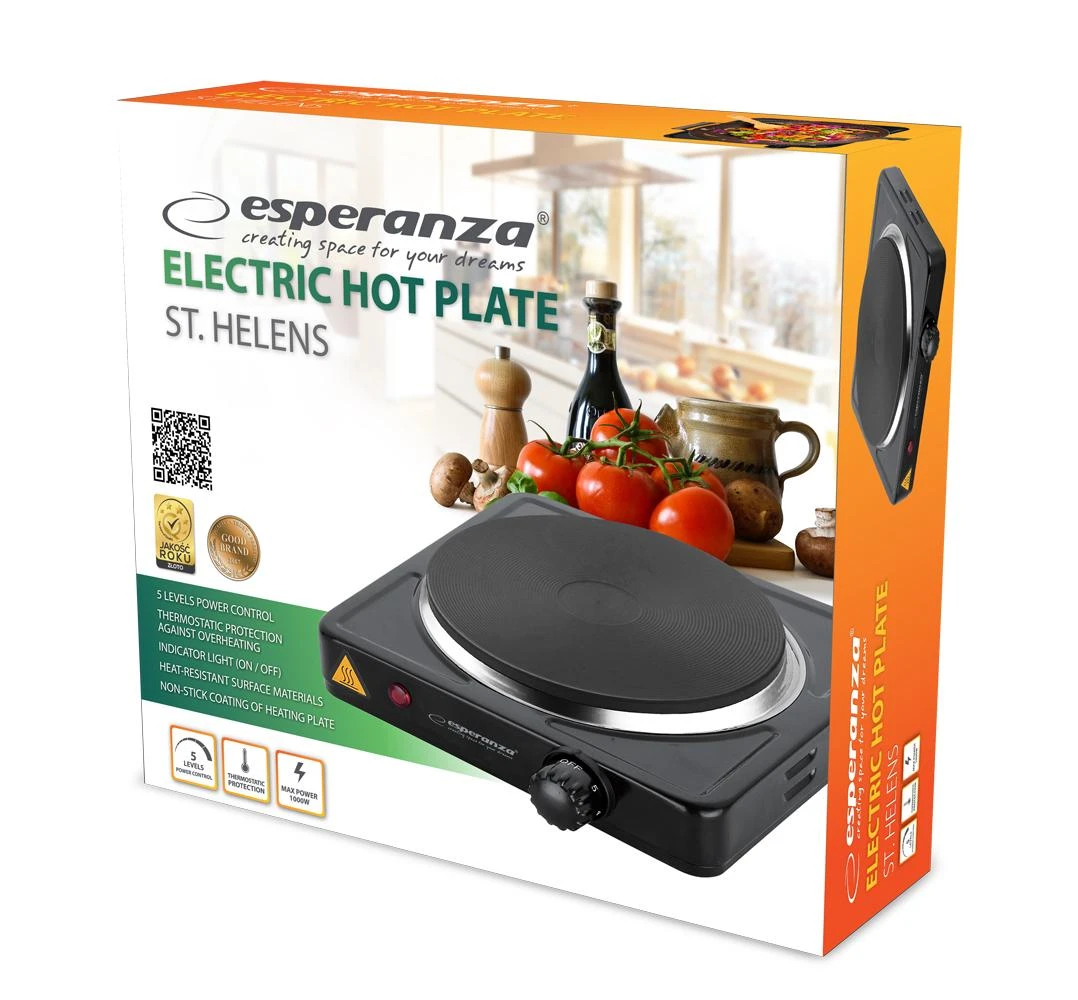 Cooker Esperanza St. Helens EKH003K (1 field, 1000W)