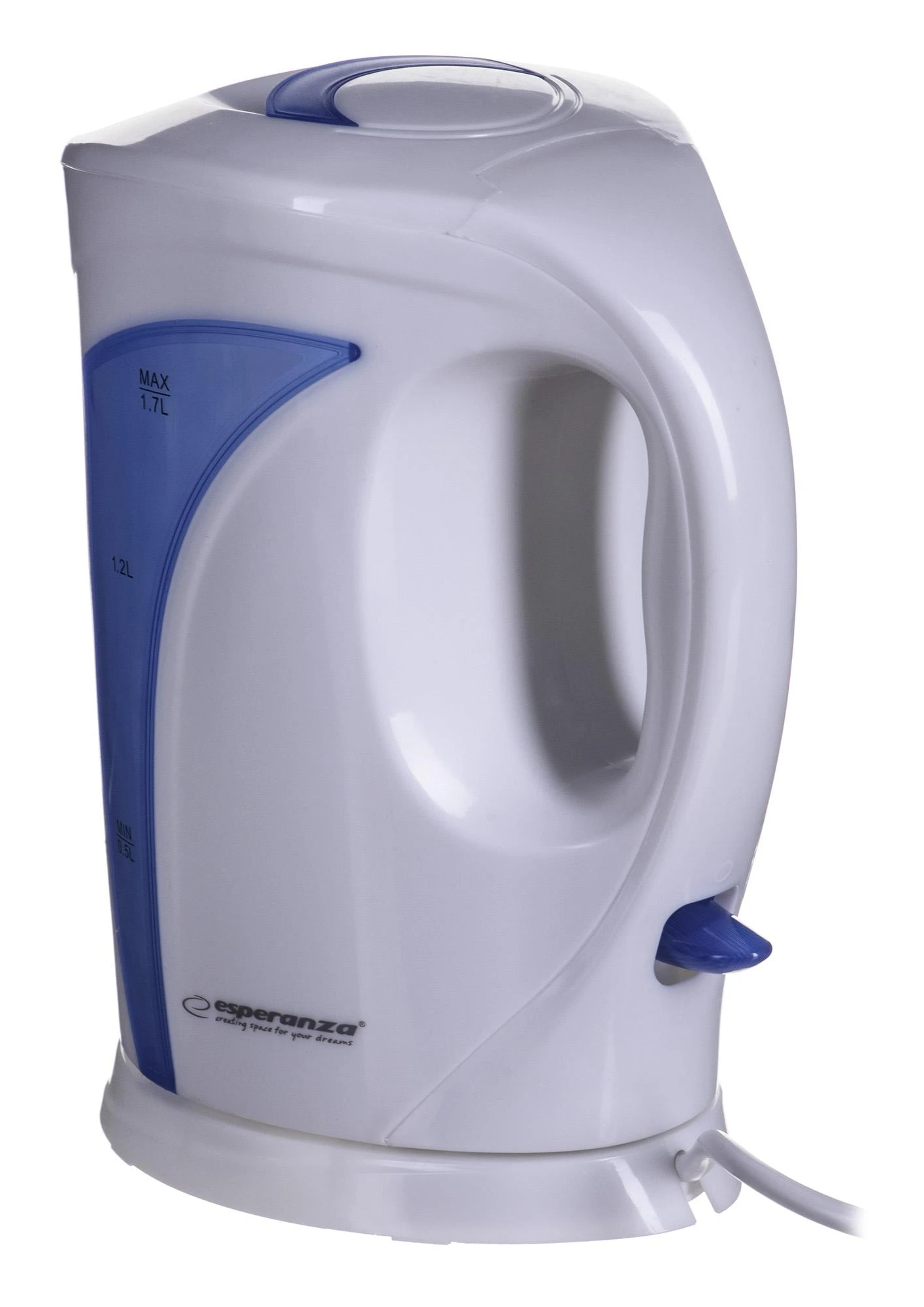 Virdulys electric Esperanza Iguazu EKK018B (2200W 1.8l, mėlynas color)