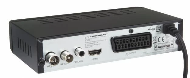 TV Priedėlis - WIWA Imtuvas DVB-T/T2 H.265 Pro Juodas
