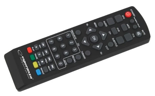 TV Priedėlis - WIWA Imtuvas DVB-T/T2 H.265 Pro Juodas