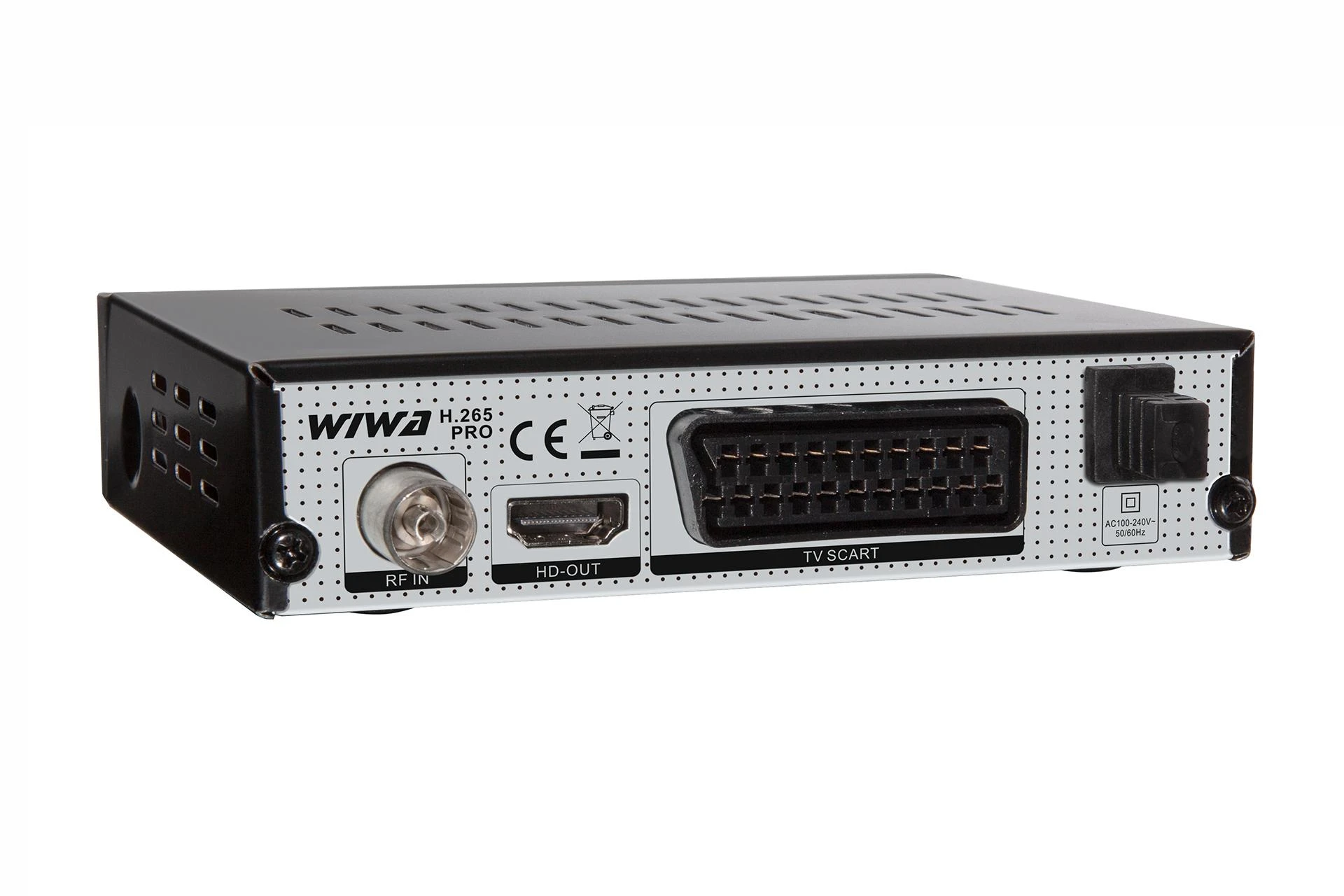 TV Priedėlis - WIWA Imtuvas DVB-T/T2 H.265 Pro Juodas