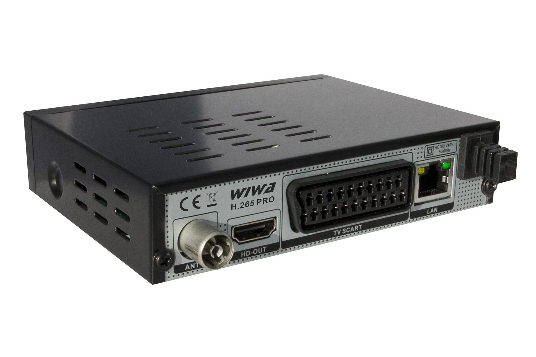 TV Priedėlis - WIWA Imtuvas DVB-T/T2 H.265 Pro Juodas