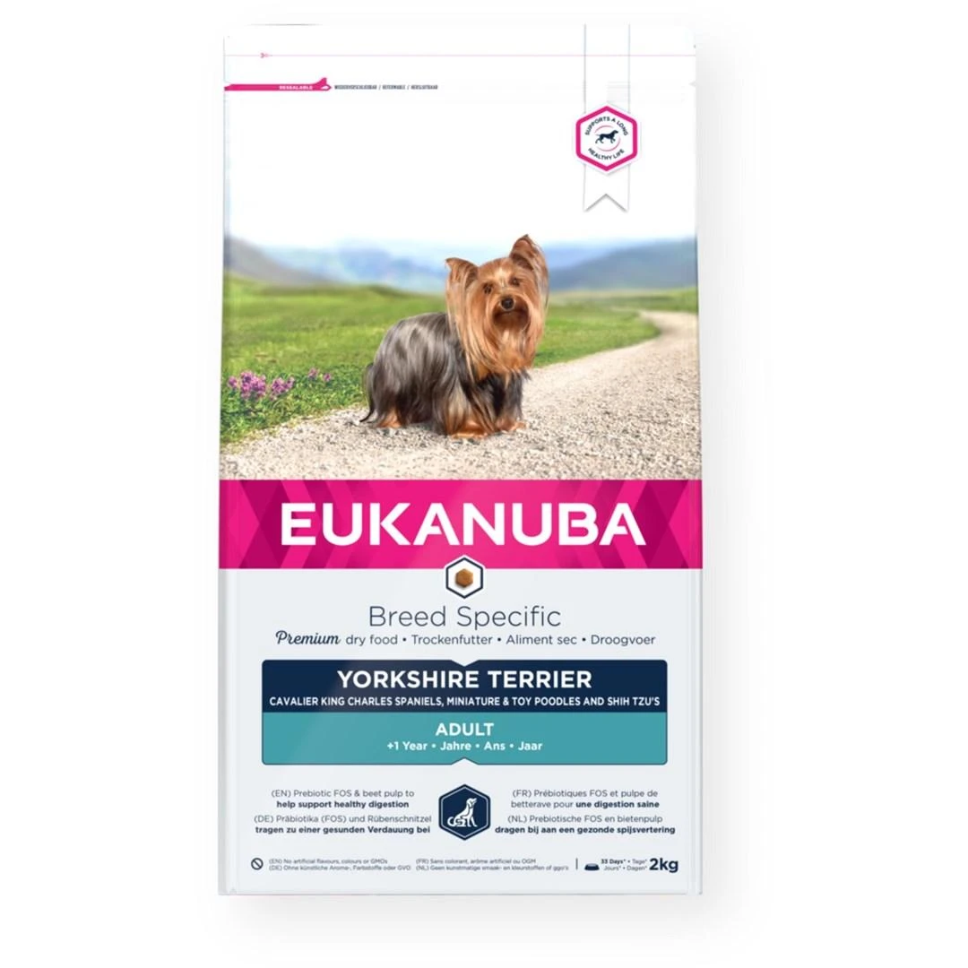 Eukanuba Yorkshire Terrier Adult (vištiena) 2kg