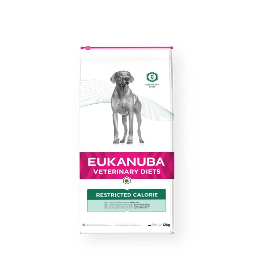 Eukanuba Veterinary Diets Dog Restricted Calorie mažo kaloringumo šunų pašaras 12kg