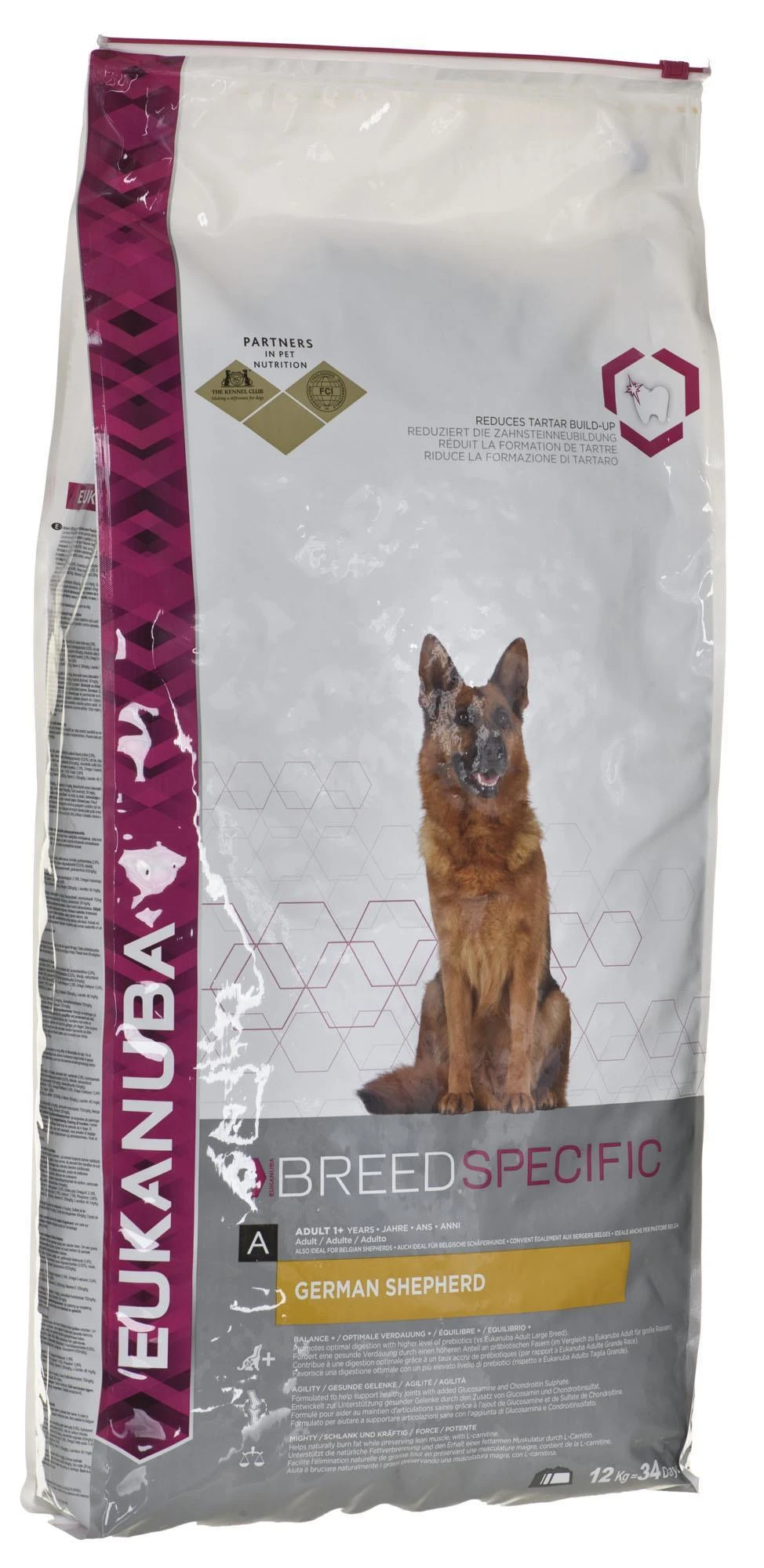 Eukanuba Adult German Shepherd sausas maistas vokiečių aviganiams 12kg