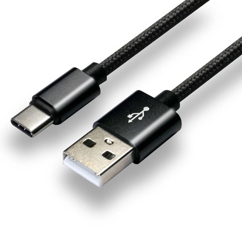 everActive 1m pintas kabelis USB - USB-C 3A