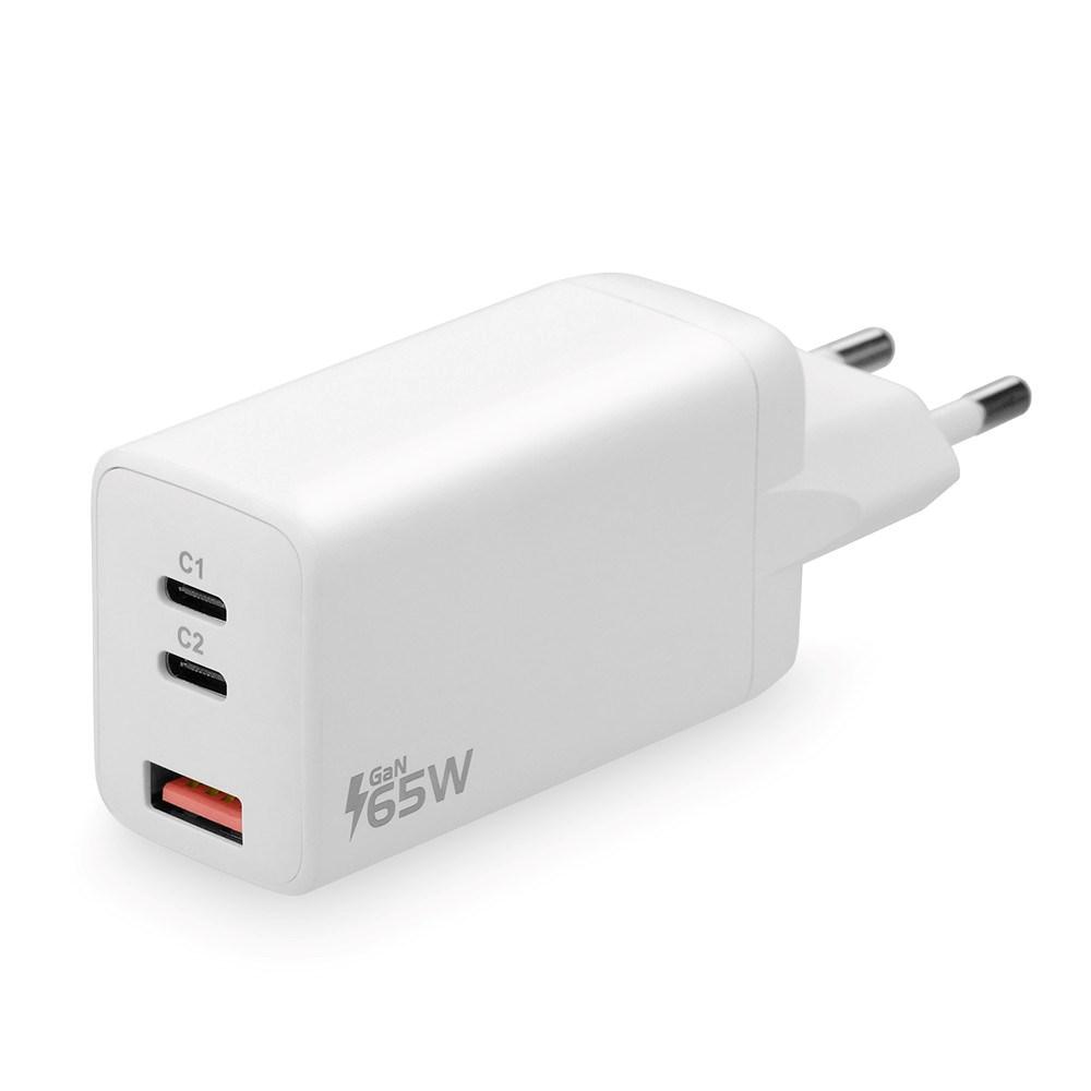 everActive 5-20V USB QC 3.0 ir USB-C PD PPS QC4+ 65W GaN įkroviklis SC-650Q