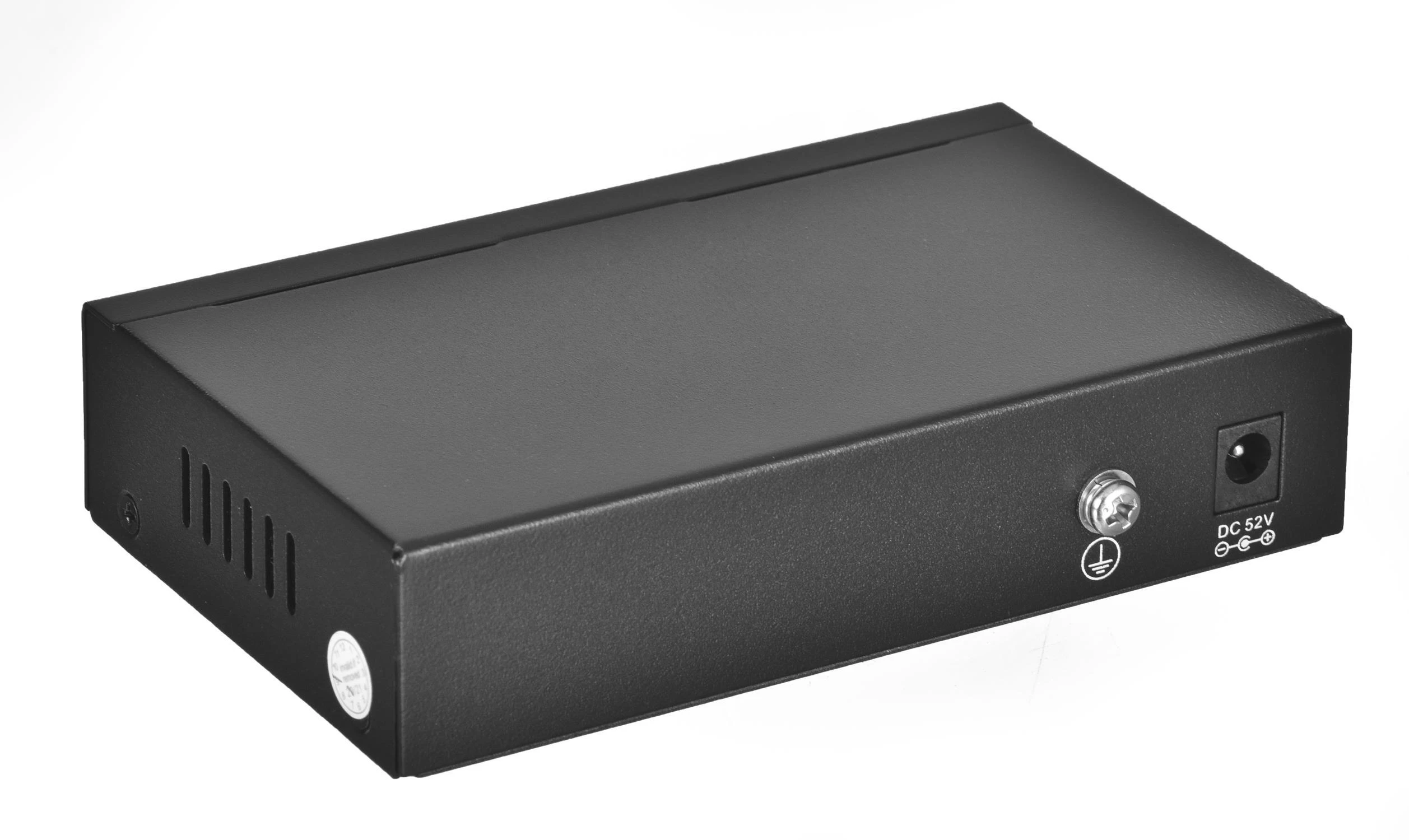 Šakotuvas EXTRALINK KRIOS 4 prievadų GbE Nevaldomas 802.3AF/AT 150 W PoE jungiklis + 1xRJ45 Up-Link