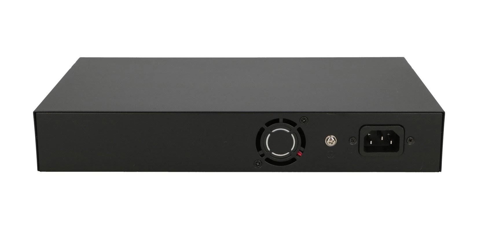 Šakotuvas EXTRALINK EX.16101 VIRTUS V3 Switch PoE 16x 100Mb/s PoE/PoE+ 2x Gigabit RJ45 + 1x SFP PoE Budget 150W