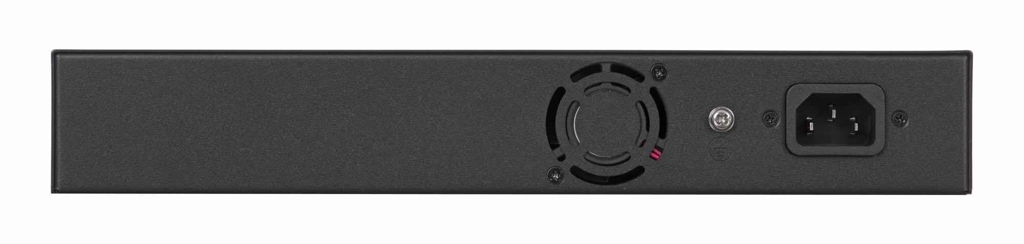 Šakotuvas Valdomas PoE jungiklis Extralink Victor, 8x Gigabit PoE/PoE+, 2x SFP, 150W