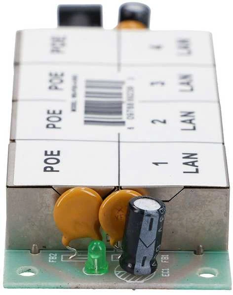 EXTRALINK EX.12646 POE INJECTOR 4 PORT Juodas