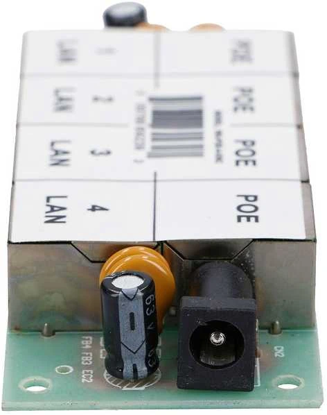 EXTRALINK EX.12646 POE INJECTOR 4 PORT Juodas
