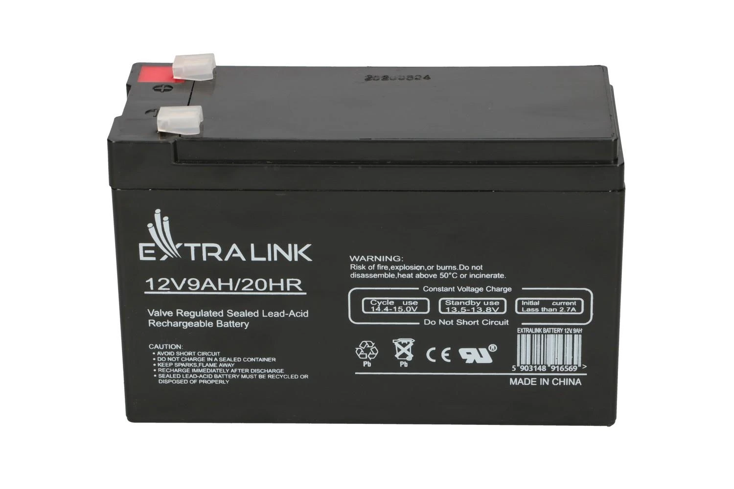 EXTRALINK akumuliatoriaus akumuliatorius AGM 12V 9AH