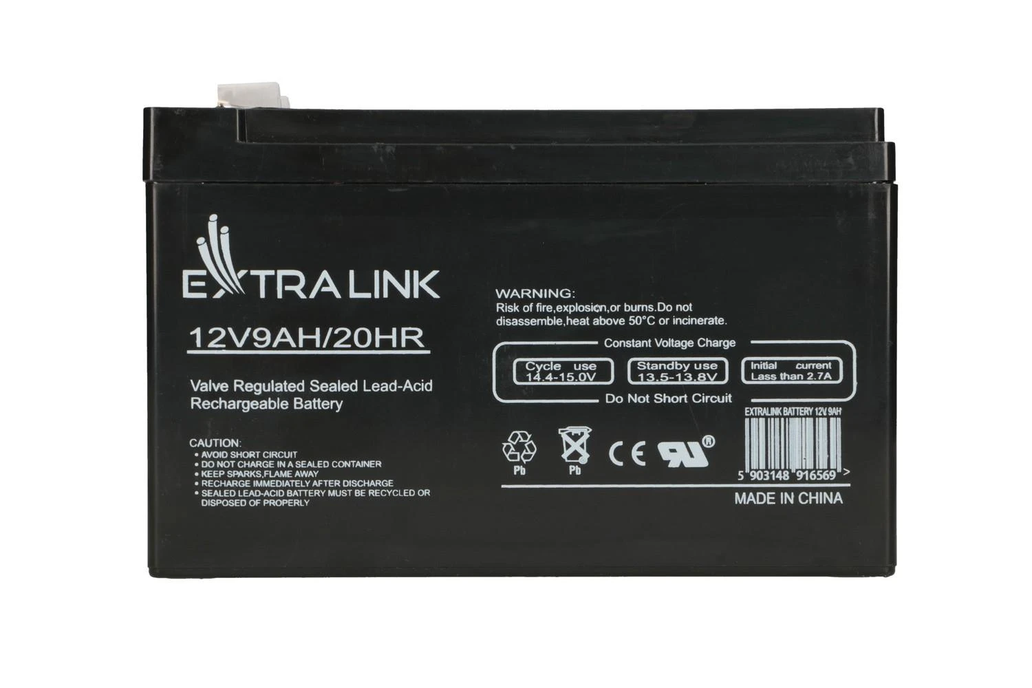 EXTRALINK akumuliatoriaus akumuliatorius AGM 12V 9AH