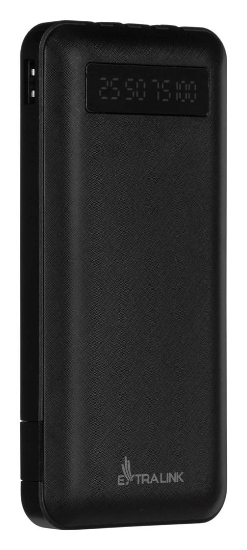 Extralink EPB-083 10000mAh Juodas | Powerbank | Power bank, USB-C